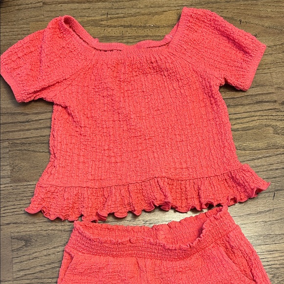 Jumping Beans Coral Textured Outfit - Picture 3 of 4